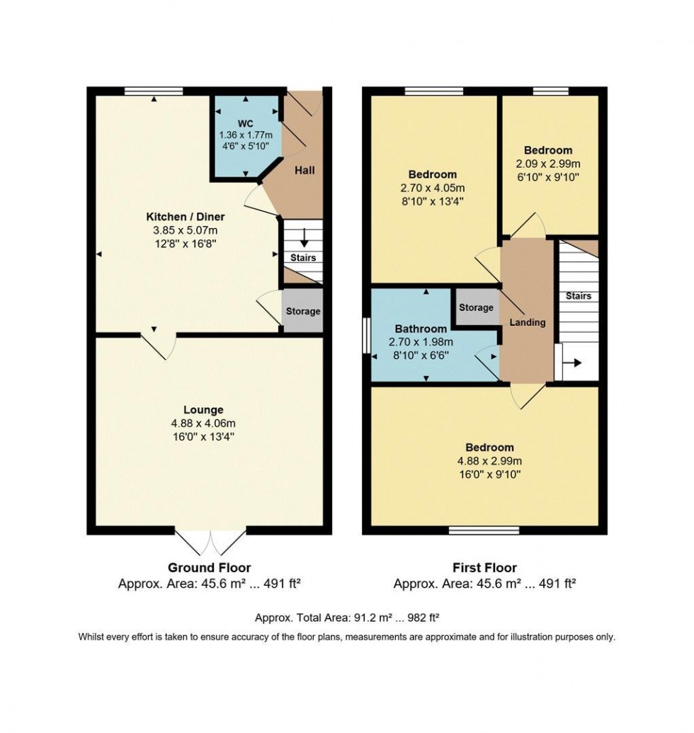 Floorplan for Holy Well Drive, Bradford