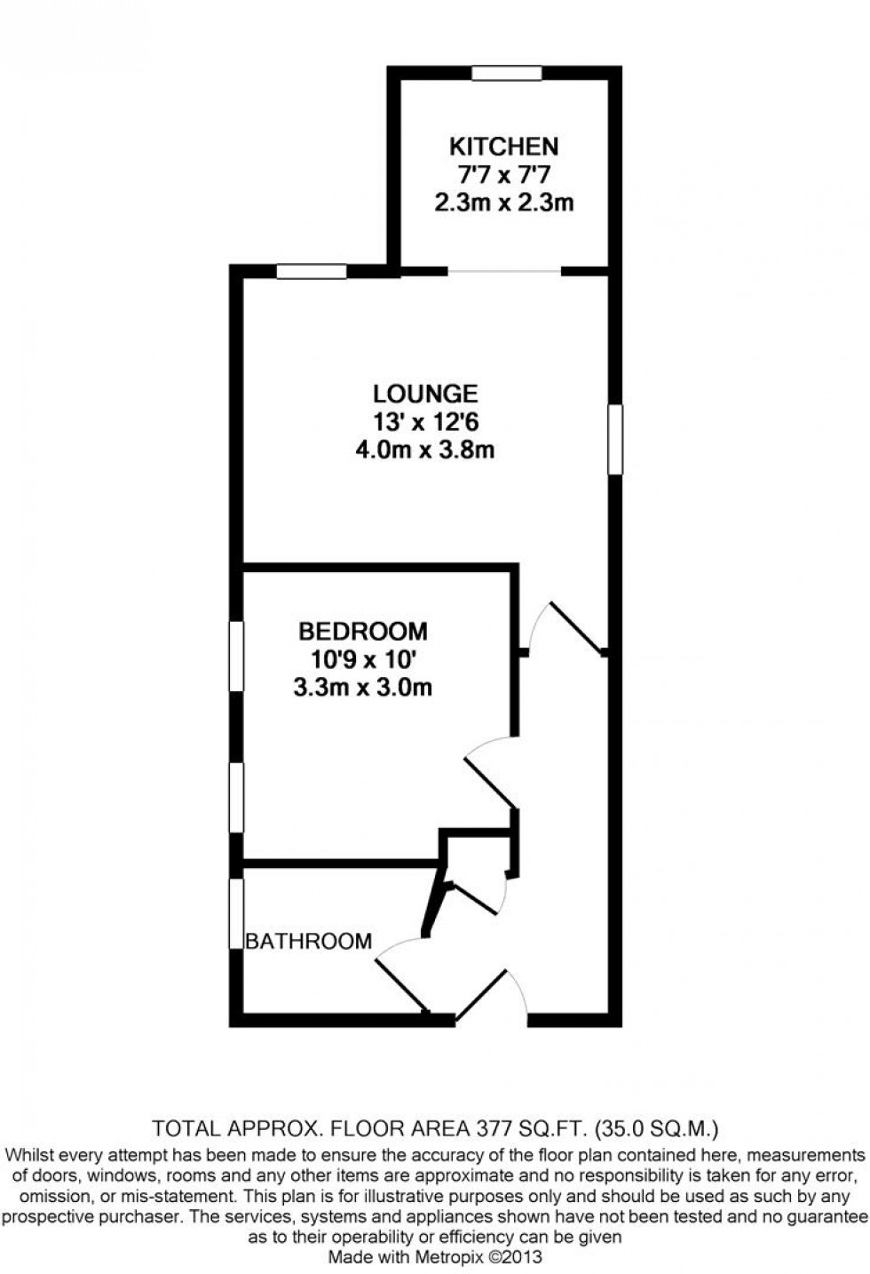 Floorplan for Rowantree Drive, Bradford