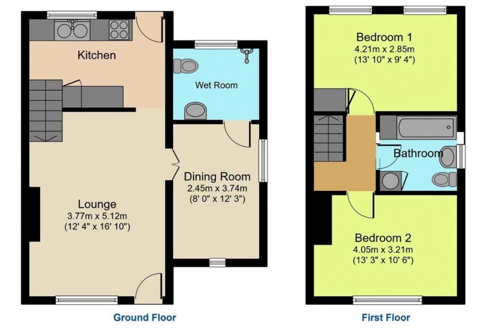 Floorplan for Bradford Road, Idle, Bradford