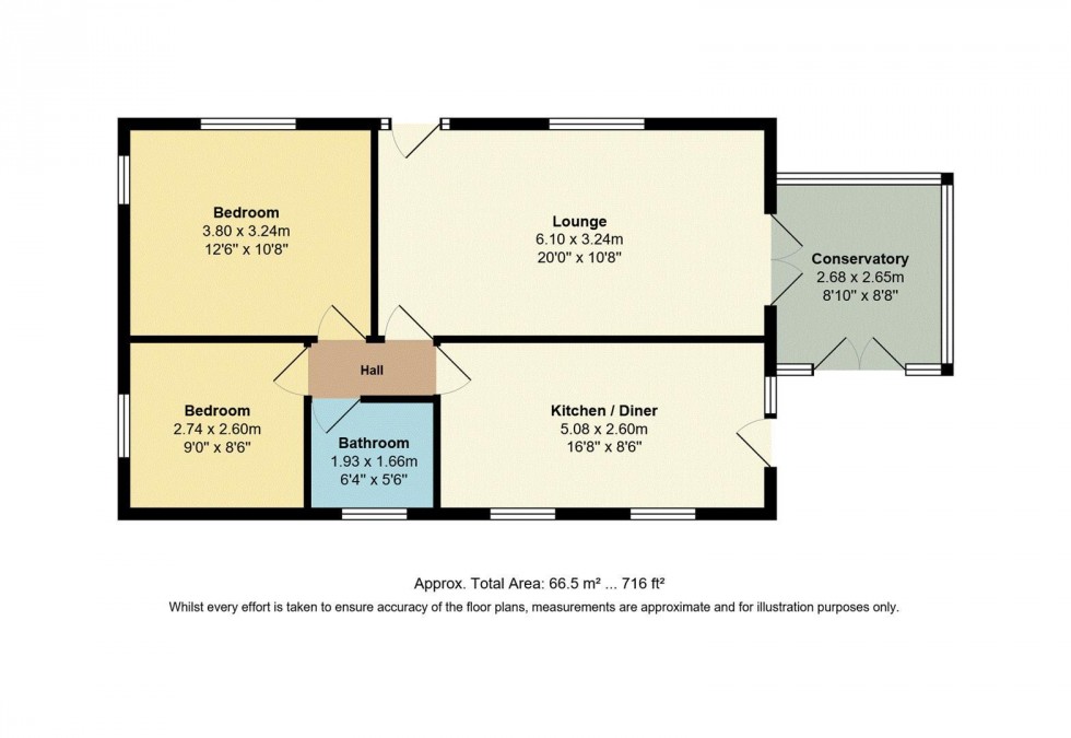 Floorplan for Stonecroft, Eccleshill