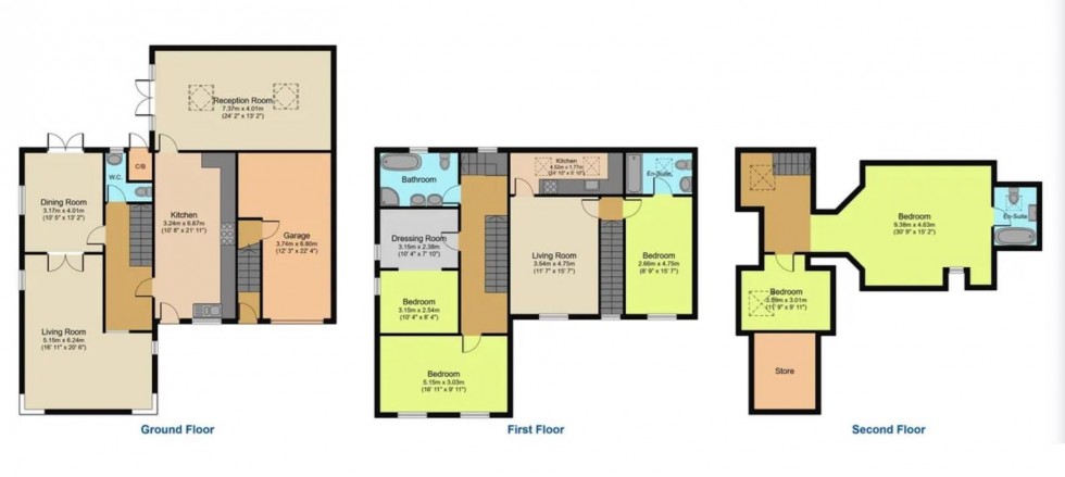 Floorplan for Elbow Lane, Bradford