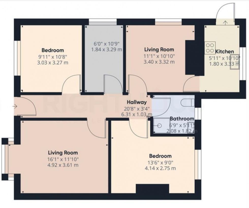 Floorplan for Ashbourne Gardens, Bradford