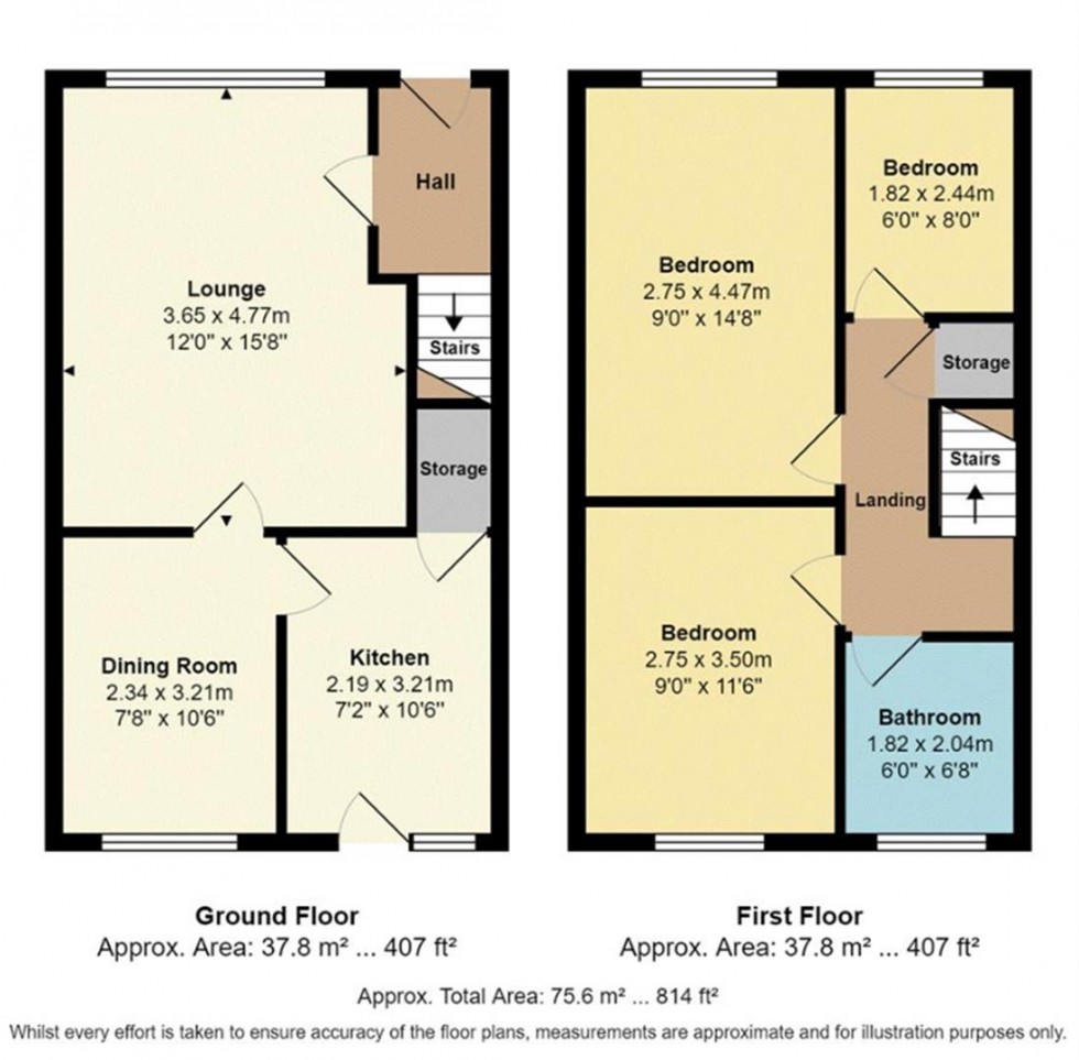 Floorplan for Cheltenham Road, Wrose, Bradford