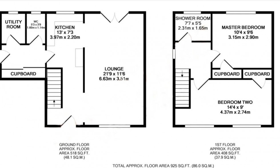 Floorplan for Idlethorp Way, Idle, Bradford