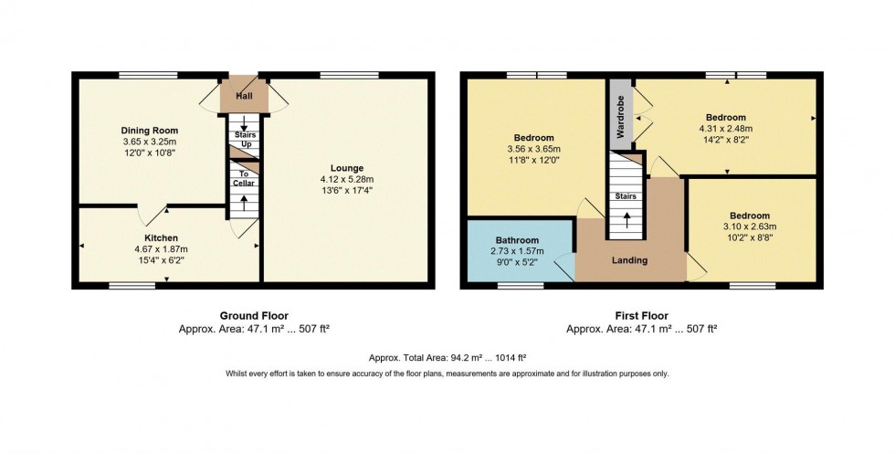 Floorplan for Moorside Road, Eccleshill, Bradford