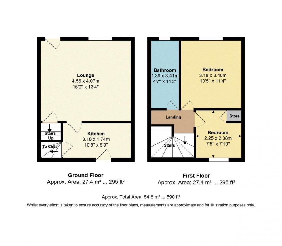 Floorplan for Fagley Road, Bradford, BD2