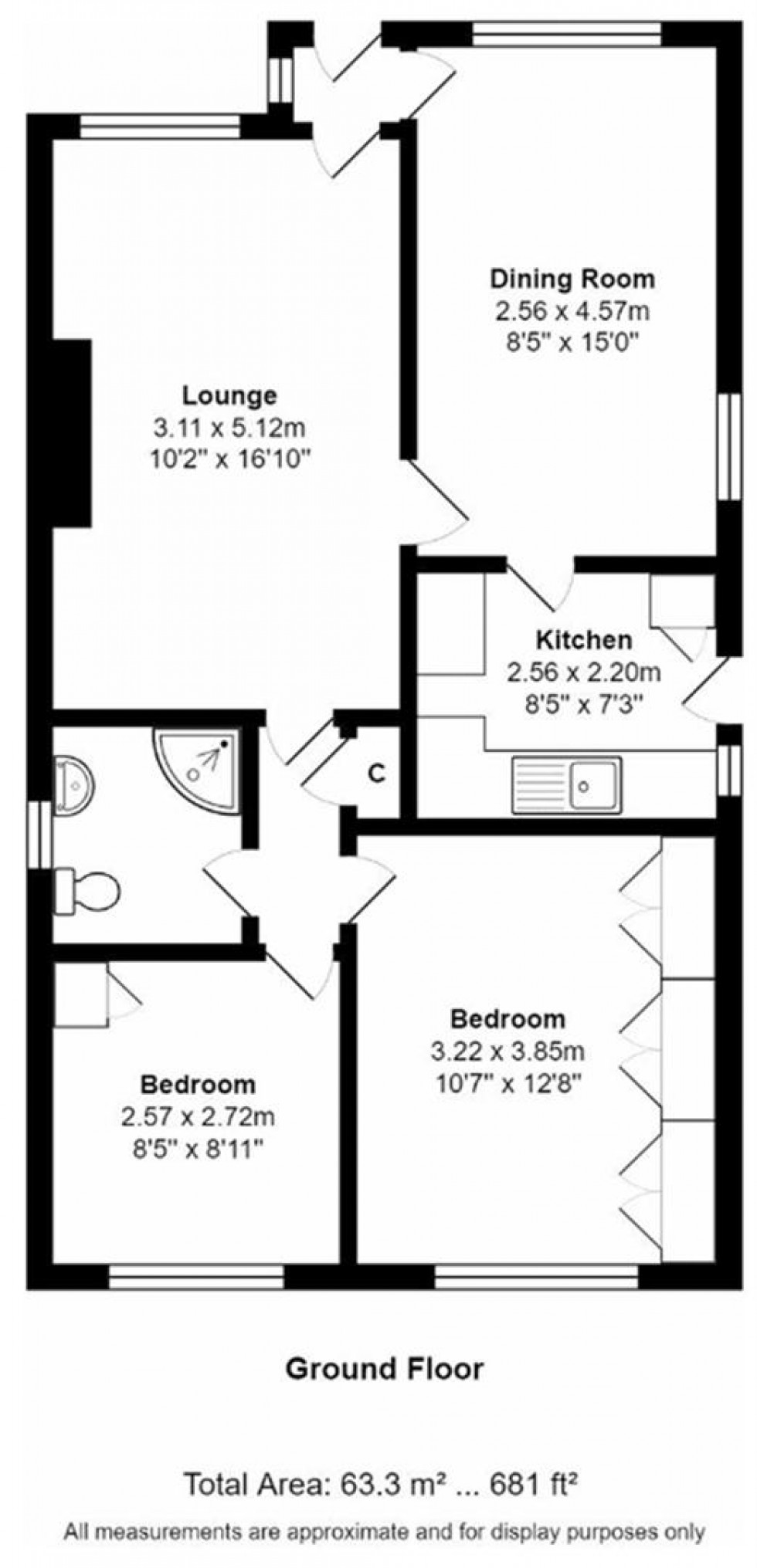 Floorplan for Stonecroft, Bradford