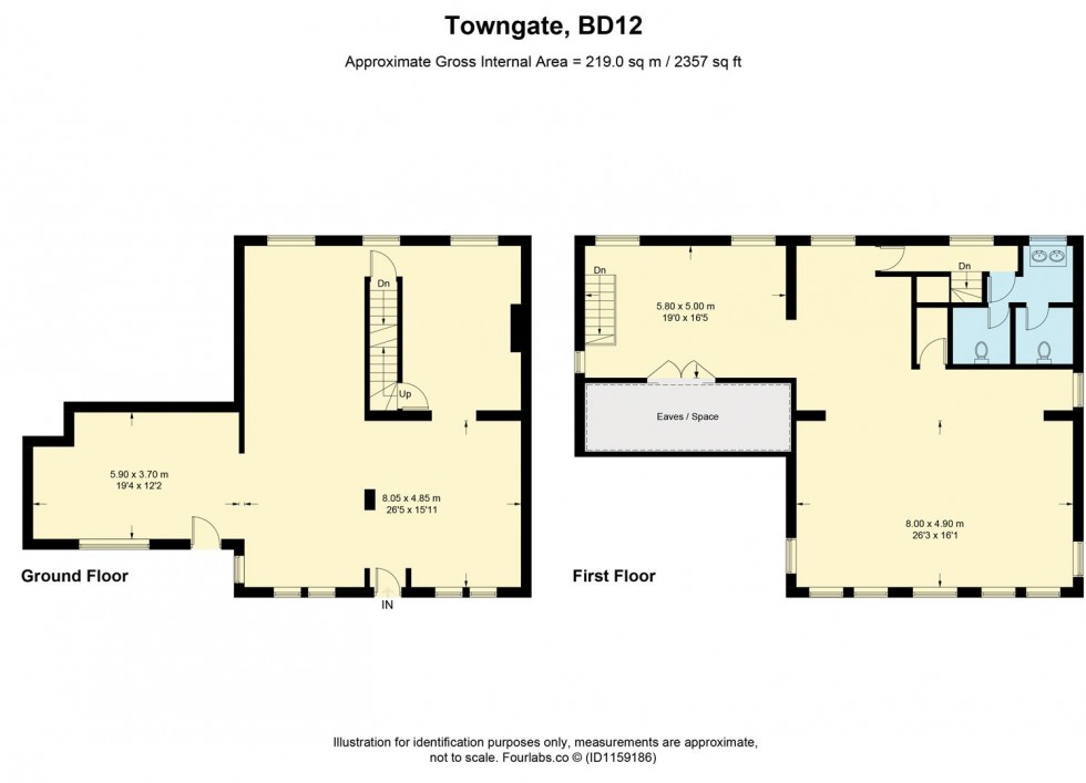 Floorplan for Town Gate, Wyke, Bradford