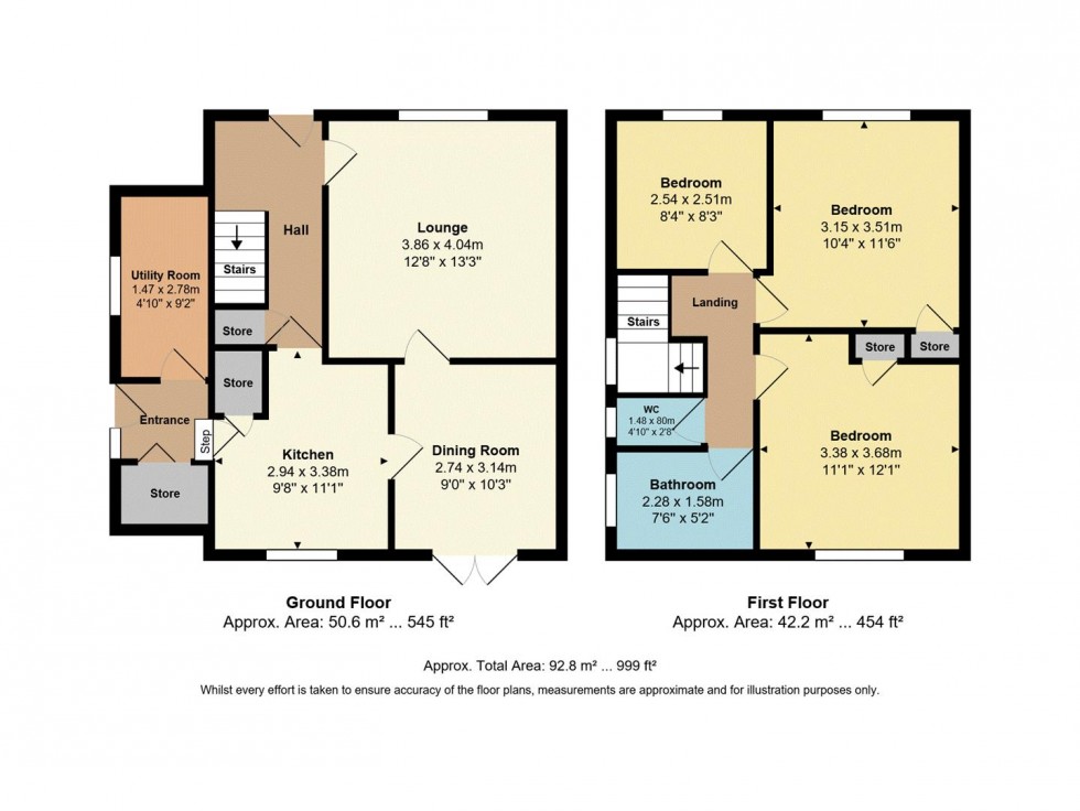 Floorplan for Northwood Crescent, Idle, Bradford