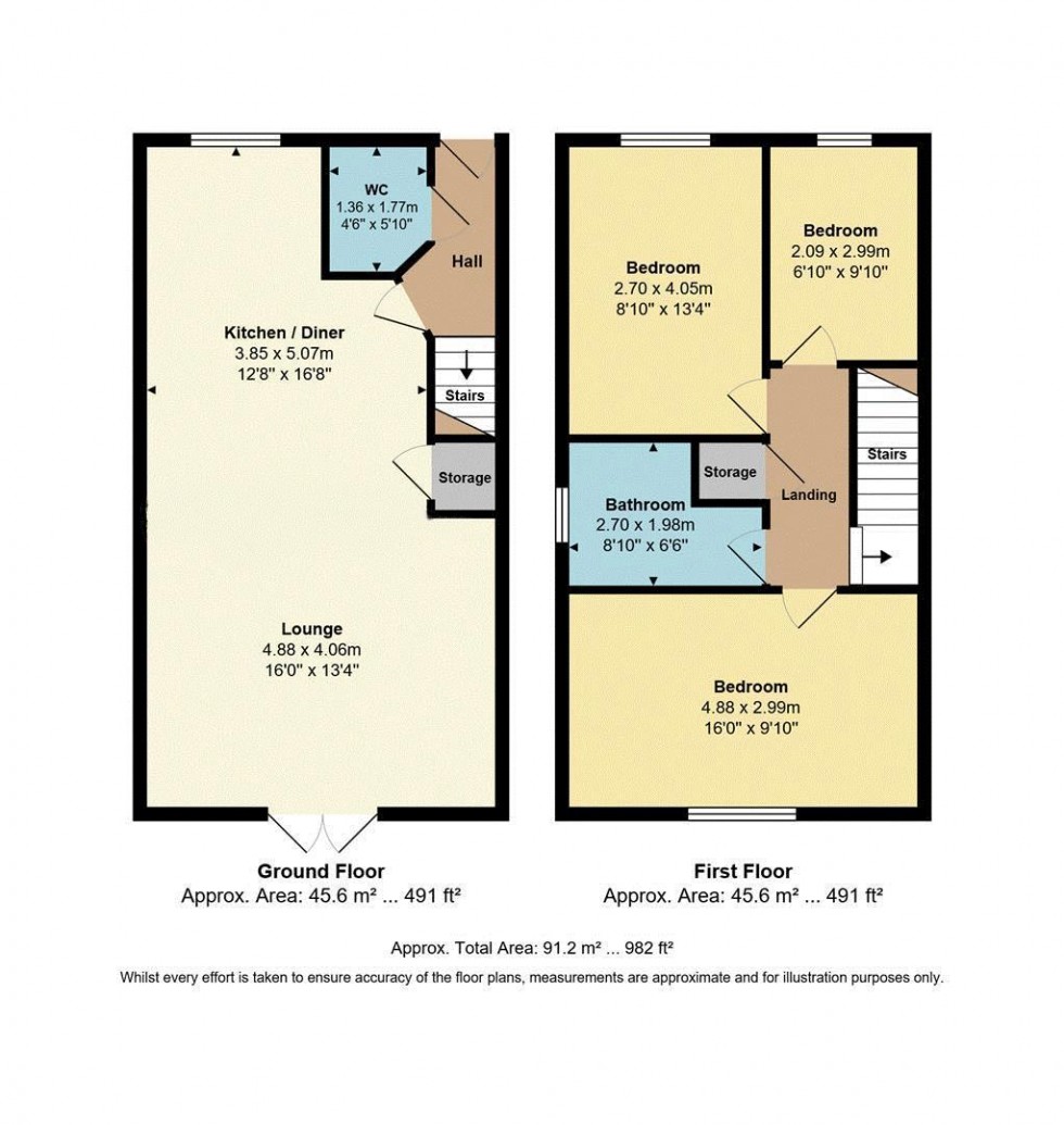 Floorplan for Holy Well Drive, Bradford.